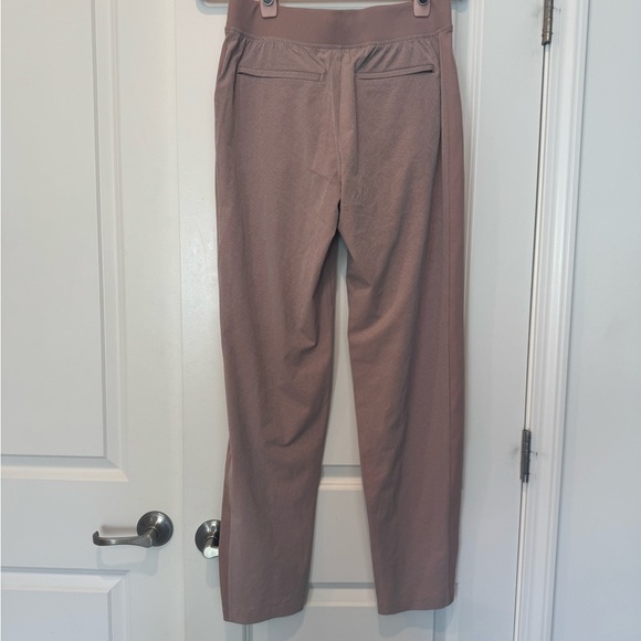 Athleta - Textured Brooklyn Ankle Pant Grain Camo Mocha Latte 6T - Picture 4 of 7